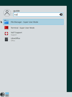 dolphin como super usuario